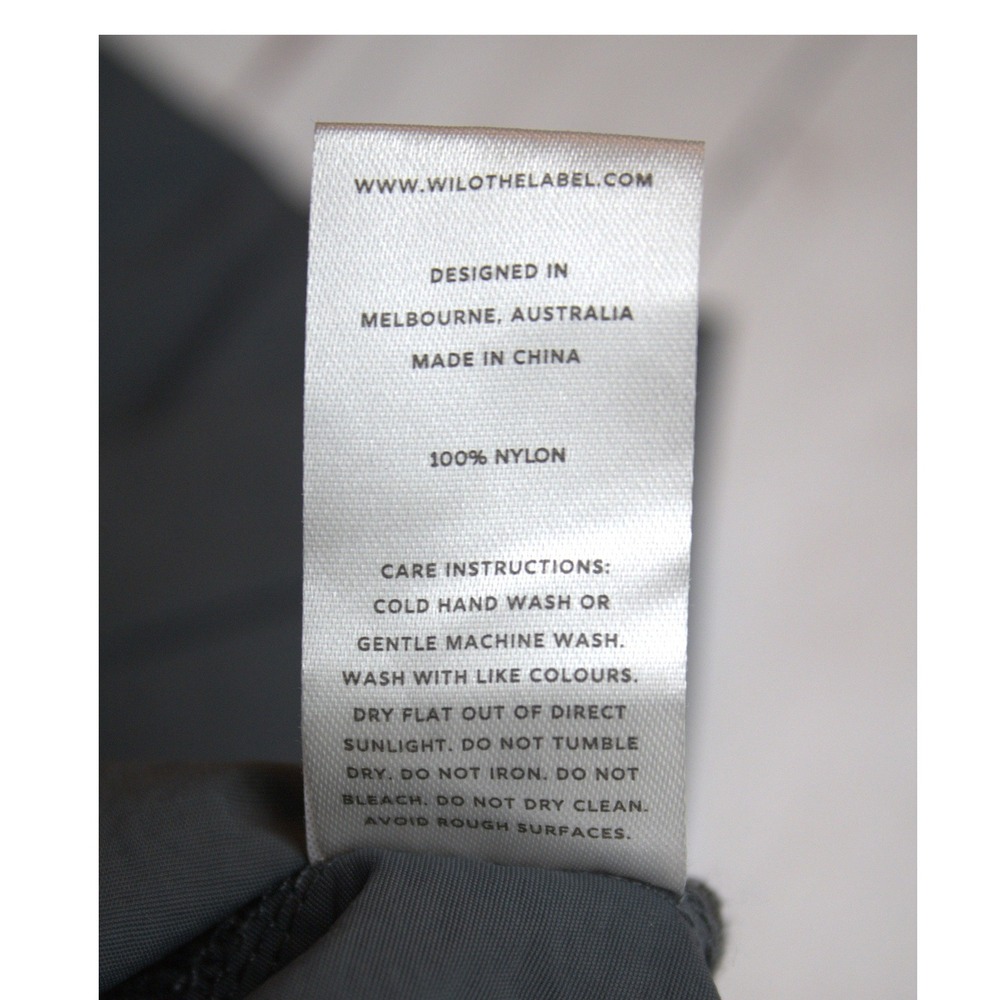 Wilo The Label Parachute Fly Cargo Pants Gunmetal Grey WL-24-135 S NWT - Picture 8 of 8